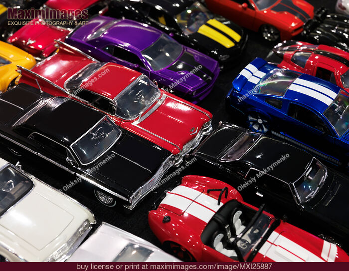 Diecast toy car models. Stock Photo MXI25887