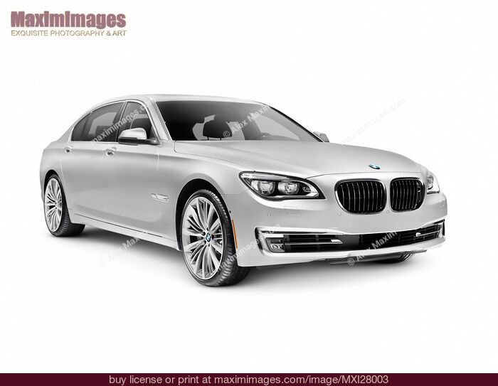 Stock photo of BMW 7 series 750Li Individual luxury car Buy commercial use license at MaximImages