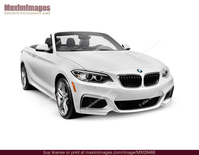 Stock photo of 2016 BMW 2 Series Cabriolet Luxury Car Buy commercial use license at MaximImages