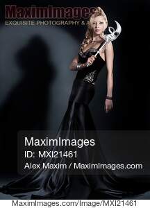 Beautiful Woman with a Venetian Mask... preview image