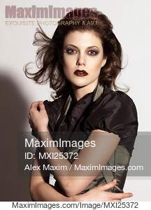 Beautiful woman expressive portrait... preview image