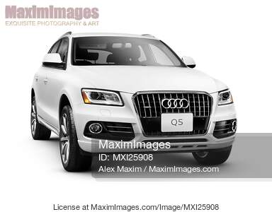 2014 Audi Q5 TDI Quattro car studio photo isolated on white... preview image