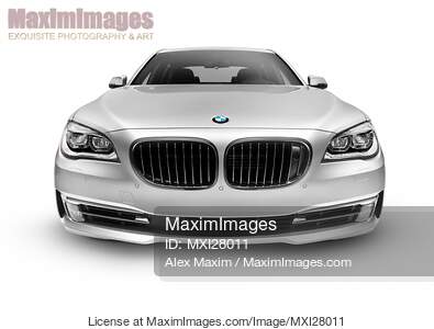 BMW 7 series 750Li Individual luxury car front view... preview image