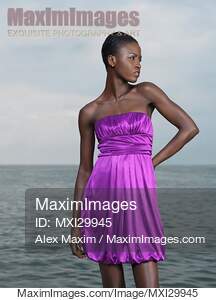 Beautiful Woman on a Sea Shore... preview image
