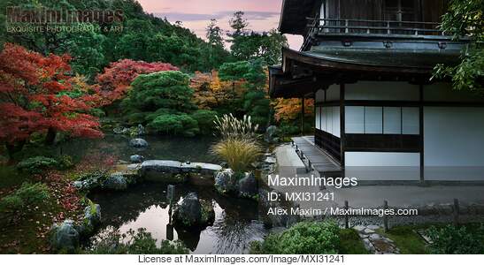 Ginkaku-ji Temple of the Silver Pavilion Zen garden at...... preview image