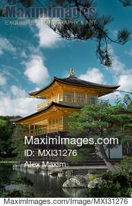 Kyoto Kinkakuji Temple of the Golden Pavilion in a...... preview image