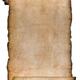Manuscript, rustic roll of parchment... (thumbnail)