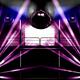 Night club colorful lights and disco balls... (thumbnail)