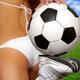 Girl with a soccer ball... (thumbnail)