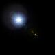 White sun lens flare graphic effect... (thumbnail)