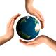 Conceptual Recycling Symbol over Earth Globe... (thumbnail)