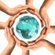 Hands Surrounding the Earth... (thumbnail)