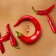 Hot chili peppers on sexy woman body... (thumbnail)