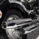 Chromed motorcycle mufflers... (thumbnail)