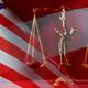 Justice Scales and American Flag... (thumbnail)