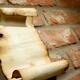 Old Parchment on a Brick Wall... (thumbnail)