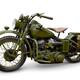 Harley Davidson WLA-42 vintage motorcycle... (thumbnail)