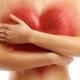 Woman holding red heart... (thumbnail)