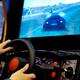 Person Playing Rally Video Game... (thumbnail)