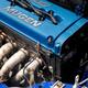 Closeup of Racing Car Engine... (thumbnail)