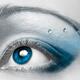 Blue Eye with Artistic Make-up... (thumbnail)