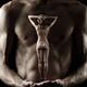 Muscular Man Holding Nude Woman in His Hands... (thumbnail)