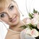 Young Smiling Woman with Bunch of White Roses... (thumbnail)