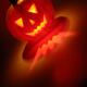 Scary Jack-o-lantern Illuminated From Inside... (thumbnail)