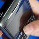 Hand with BlackBerry 8310 Curve Smartphone... (thumbnail)