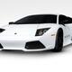 White Lamborghini Murcielago LP640 Coupe luxury sports car... (thumbnail)