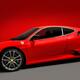 Red Ferrari F430 Scuderia sports car... (thumbnail)