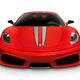 Red Ferrari F430 Scuderia super car... (thumbnail)