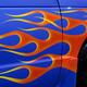 Blue Hot Rod Flame Paint Job... (thumbnail)