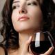 Beautiful Woman With Glass of Wine... (thumbnail)