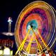 Amusement Rides Spinning Observation Wheel at Night... (thumbnail)