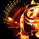 Rear view of a Car in Flames... (thumbnail)