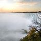 Niagara Falls at dawn in autumn... (thumbnail)