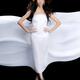 Beautiful Woman in White... (thumbnail)