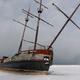 Grounded Ship in Frozen Water... (thumbnail)