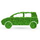Green Car Made of Tree Leaves Ecological electric vehicle conceptual s... (thumbnail)