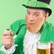 Leprechaun with a Pint of Beer... (thumbnail)