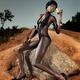 Woman with Cocktail in Desert... (thumbnail)