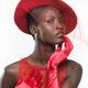 Elegant Woman in Red... (thumbnail)