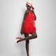 Young Woman in Red Dress... (thumbnail)