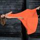 Beautiful Woman in Orange Dress... (thumbnail)
