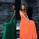 Two Beautiful Women in Elegant Long Dresses... (thumbnail)
