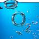 Oxygen Bubble O2 in Blue Water... (thumbnail)