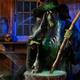 Scary Old Witch with a Cauldron cooking a potion... (thumbnail)