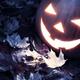 Spooky Jack-o-lantern on Fallen Leaves... (thumbnail)