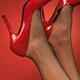 Woman in Red High Heel Shoes... (thumbnail)